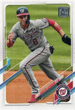 #118 Carter Kieboom Washington Nationals 2021 Topps Series 1 Baseball Card