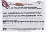#298 Luis Garcia Rookie Washington Nationals 2021 Topps Series 1 Baseball Card