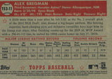 T52-11 Alex Bregman Houston Astros 2021 Topps Series 1 Baseball Card