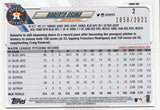 #2 Roberto Osuna 1058/2021 Houston Astros 2021 Topps Series 1 Baseball Card