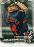 HRC-17 Josh Donaldson Minnesota Twins 2021 Topps Series 1 Baseball Card