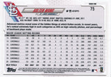 #75 Kolten Wong St Louis Cardinals 2021 Topps Series 1 Baseball Card
