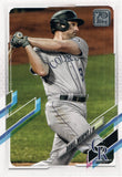 #129 Ddaniel Murphy Colorado Rockies 2021 Topps Series 1 Baseball Card