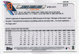 #217 Jeimer Candelario Detroit Tigers 2021 Topps Series 1 Baseball Card