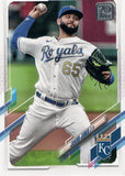#19 Jakob Junis Kansas City Royals 2021 Topps Series 1 Baseball Card