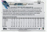 #296 Joey Wendle Tampa Bay Rays 2021 Topps Series 1 Baseball Card