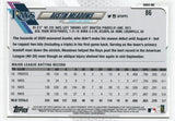 #86 Austin Meadows Tampa Bay Rays 2021 Topps Series 1 Baseball Card