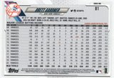#81 Brett Gardner New York Yankees 2021 Topps Series 1 Baseball Card