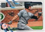 #81 Brett Gardner New York Yankees 2021 Topps Series 1 Baseball Card