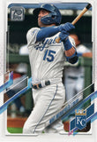 #327 Whit Merrifield  Kansas City Royals 2021 Topps Series 1 Baseball Card