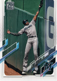 #161 Lewis Brinson Miami Marlins 2021 Topps Series 1 Baseball Card
