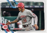 #55 Nick Senzel Cinncinati Reds 2021 Topps Series 1 Baseball Card