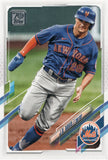 #163 J.D. Davis New York Mets 2021 Topps Series 1 Baseball Card