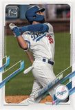 #50 Cody Bellinger Los Angeles Dodgers 2021 Topps Series 1 Baseball Card