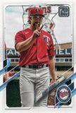 #71 Randy Dobnak Minnesota Twins 2021 Topps Series 1 Baseball Card