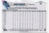 #36 Charlie Morton   Tampa Bay Rays 2021 Topps Series 1 Baseball Card