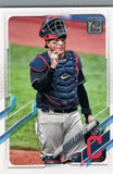#34 Roberto Perez Cleveland Indians 2021 Topps Series 1 Baseball Card