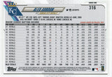 #316 Alex Gordon Kansas City Royals 2021 Topps Series 1 Baseball Card