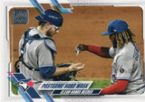 #159 Post Game Hand Wash Toronto Blue Jays 2021 Topps Series 1 Baseball Card