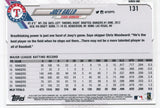 #131 Joey Gallo Texas Rangers 2021 Topps Series 1 Baseball Card