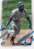 #144 Anderson Tejeda Rookie Texas Rangers 2021 Topps Series 1 Baseball Card