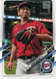 #104 Kenta Maeda Minnesota Twins 2021 Topps Series 1 Baseball Card