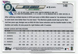 #149 Mitch Haniger Seattle Mariners 2021 Topps Series 1 Baseball Card