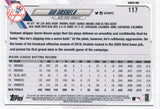 #117 Gio Urshela New York Yankees 2021 Topps Series 1 Baseball Card
