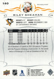 #140 Riley Sheahan Pittsburgh Penguins 2018-19 Upper Deck Series 1 Hockey Card
