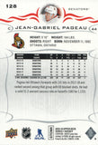 #128 Jean-Gabriel Pageau Ottawa Senators 2018-19 Upper Deck Series 1 Hockey Card