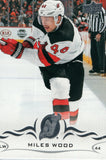 #111 Miles Wood New Jersey Devils 2018-19 Upper Deck Series 1 Hockey Card