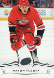 #34 Hayden Fleury Carolina Hurricanes 2018-19 Upper Deck Series 1 Hockey Card