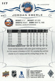 #117 Jordan Eberle New York Islanders 2018-19 Upper Deck Series 1 Hockey Card