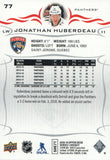 #77 Jonathan Huberdeau Florida Panthers 2018-19 Upper Deck Series 1 Hockey Card