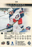 C23 Seth Jones UD Canvas Columbus Blue Jackets 2018-19 Upper Deck Series 1 Hockey Card