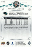 #151 Martin Jones San Jose Sharks 2018-19 Upper Deck Series 1 Hockey Card