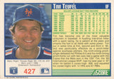 #427 Tim Teufel New York Mets 1991 Score Baseball Card
