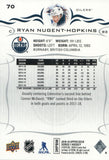 #70 Ryan Nugent-Hopkins Edmonton Oilers 2018-19 Upper Deck Series 1 Hockey Card