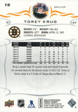 #16 Torey Krug Boston Bruins 2018-19 Upper Deck Series 1 Hockey Card