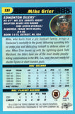 #131 Mike Grier Edmonton Oilers 2001-02 O-Pee-Chee Premier Hockey Card