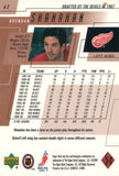 #62 Brendan Shanahan Detroit Red Wings 2000-01 Upper Deck Hockey Card