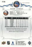 #116 Nick Leddy New York Islanders 2018-19 Upper Deck Series 1 Hockey Card
