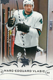#150 Marc-Edouard Vlasic San Jose Sharks 2018-19 Upper Deck Series 1 Hockey Card