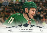 #93 Zach Parise Minnesota Wild 2018-19 Upper Deck Series 1 Hockey Card
