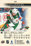 C41 Zach Parise UD Canvas Minnesota Wild 2018-19 Upper Deck Series 1 Hockey Card