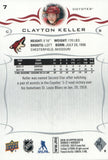 #7 Clayton Keller Arizona Coyotes 2018-19 Upper Deck Series 1 Hockey Card