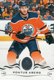 #73 Pontus Aberg Edmonton Oilers 2018-19 Upper Deck Series 1 Hockey Card