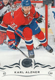 #96 Karl Alzner Montreal Canadiens 2018-19 Upper Deck Series 1 Hockey Card
