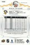 #144 Kris Letang Pittsburgh Penguins 2018-19 Upper Deck Series 1 Hockey Card
