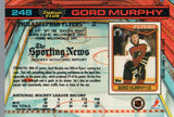 #248 Gord Murphy Philadelphia Flyers 1990-91 Topps Stadium Club Hockey Card OQ